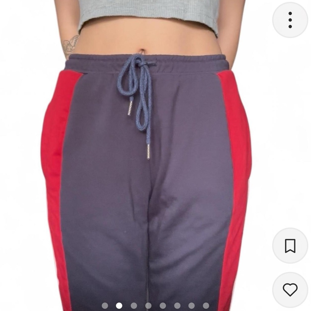 navy blue sweatpant joggers - Picture 2 of 8